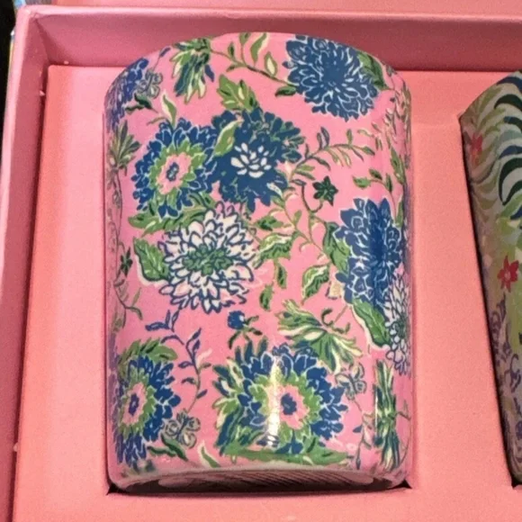 LILLY PULITZER VOTIVE CANDLE SET - Picture 12 of 13